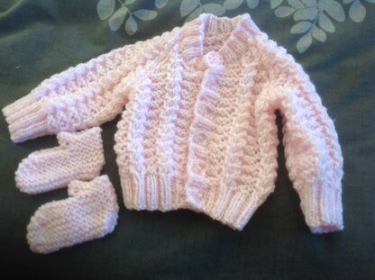 baby cosy cardigan