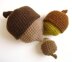 Nesting Acorns Crochet Pattern