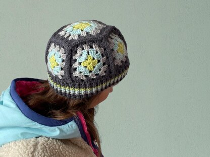 Granny Square Hat