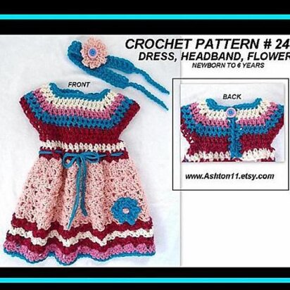 243- CROCHET DRESS