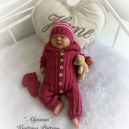 Alyssum Hooded Romper set