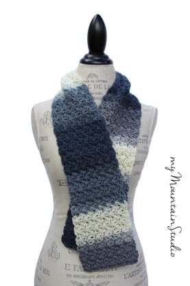 Kaleidoscope Crochet Cowl Scarf