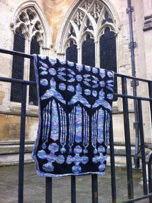 Stained Glass Window Shawl