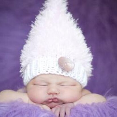 Fluffy Newborn Gnome Hat