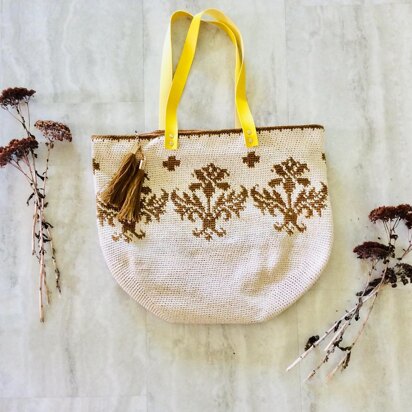 Pressed Flowers Tote