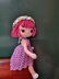 Crochet doll pattern, Jolie doll, amigurumi doll pattern