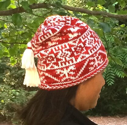 Red Square Hat