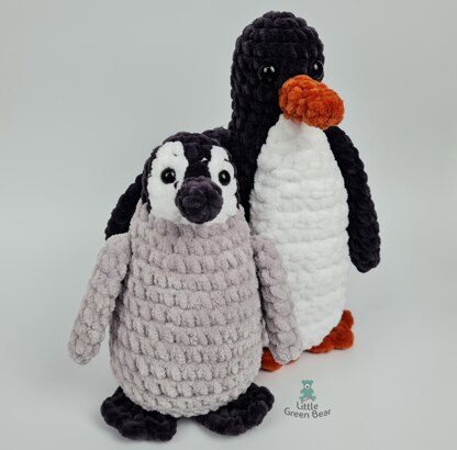 Pru the Penguin - UK Terminology - Amigurumi