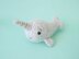 Norbert the Narwhal Amigurumi