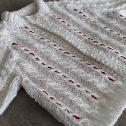 Mock Cable Cardigan