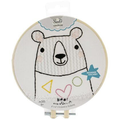 Needle Creations Easy Stitch Kits - Bear - 6in