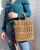 Twisted raffia Tote bag