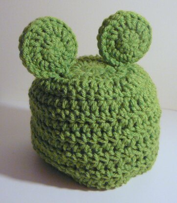 Frog Hat Newborn to Adult