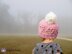Chunky Cabled Heart Hat