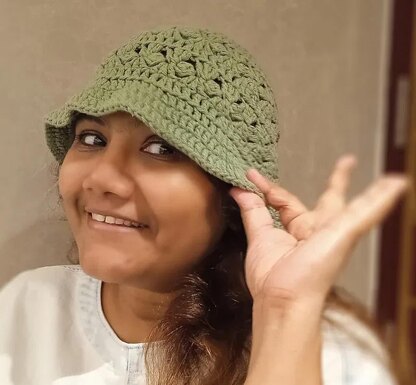 Clovers Bucket Hat Crochet Pattern