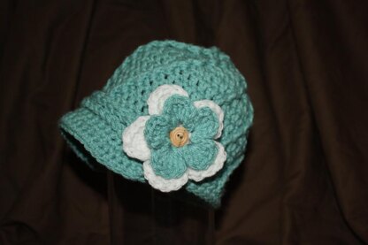 Swirly Newsboy Hat Pattern