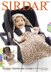 Car Seat Blanket in Sirdar Snuggly Snowflake Chunky - 4912 - Downloadable PDF