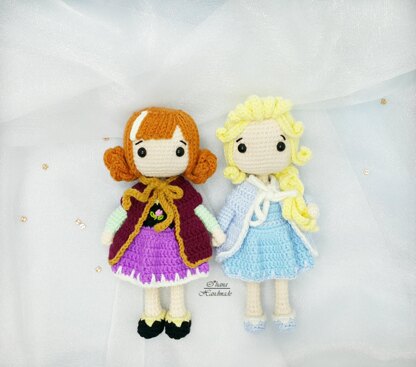 Elsa and Anna pattern