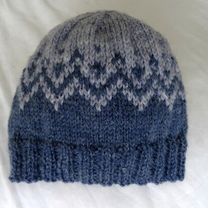 Mountain beanie hat