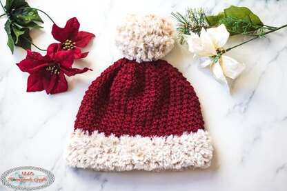 Faux Fur Santa Suzette Hat