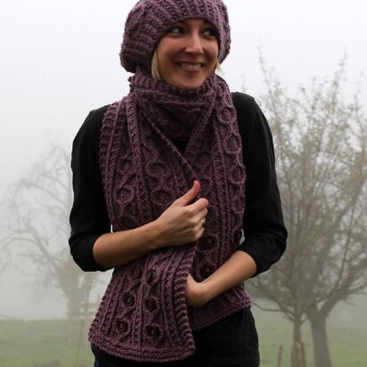 Cloudberry Scarf