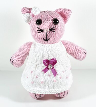Kitten knitting pattern 19071