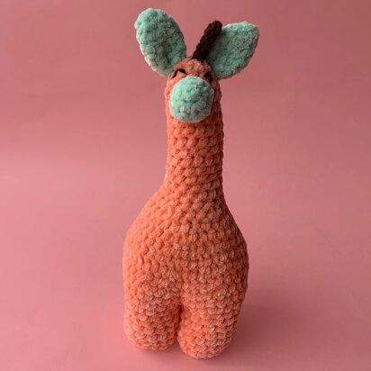 Peach Llama Alpaca