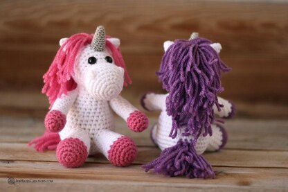 Small Animal Collection: Horse, Unicorn, and Zebra