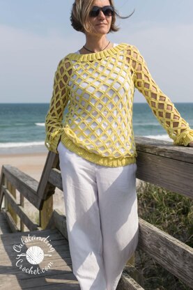 Off Shoulder Sweater Sunny Seine.