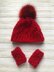 Acorn Hat and Fingerless Mitts