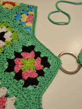 Tiffany granny square crochet dress