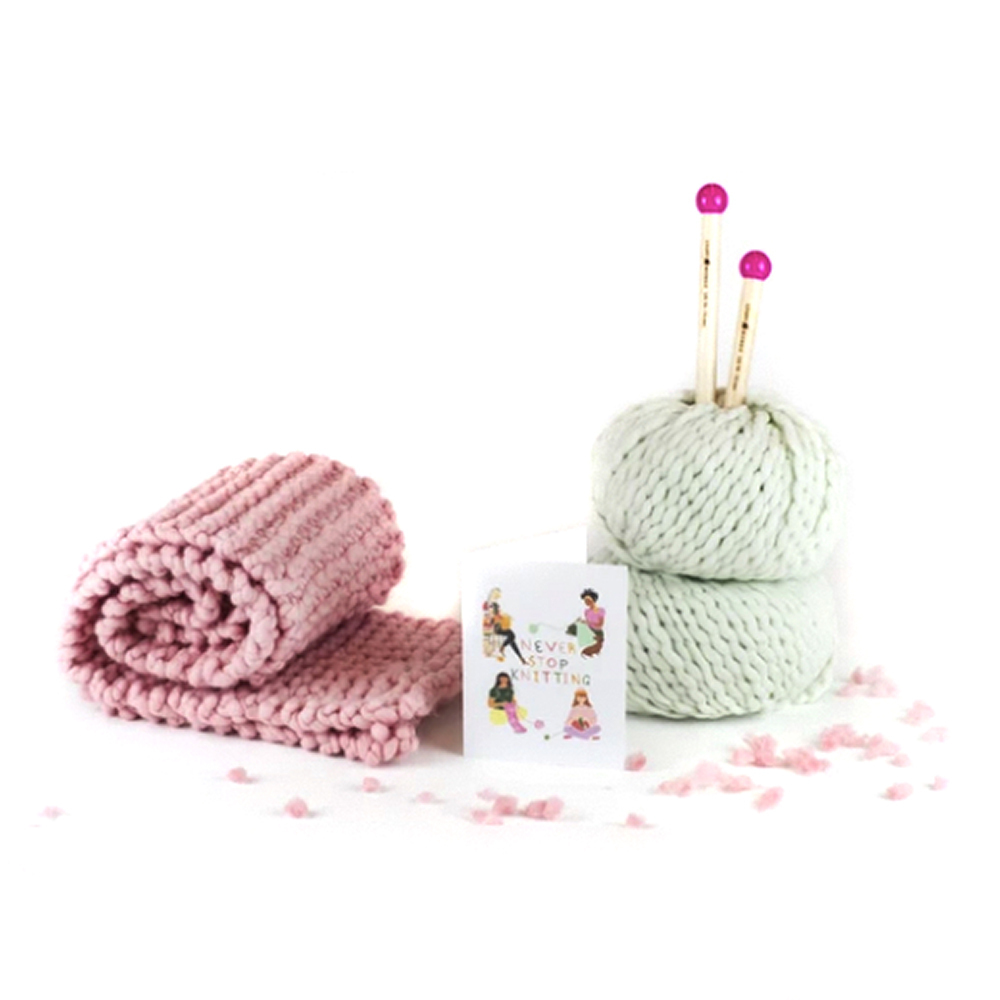 Loopy Mango All You Knit Kit - My First Scarf - view 6