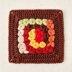 54 7 Colors Swirl Square Motif