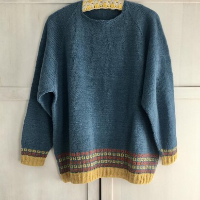 Top Down Sweater Portree
