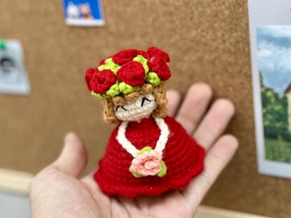 Mini Bouquet turn into a Princess Doll PDF Pattern!