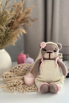 Little Teddy Bear knitting pattern