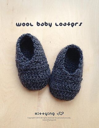 Wool Baby Loafers