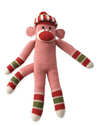 Striped Funky Monkey in Patons Classic Wool Worsted