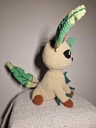 Pokemon Leafeon amigurumi