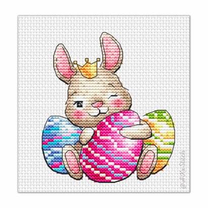 Easter Bunny 03 Cross Stitch PDF Pattern