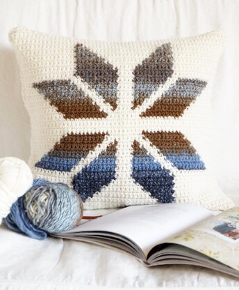 Snowflake cushion