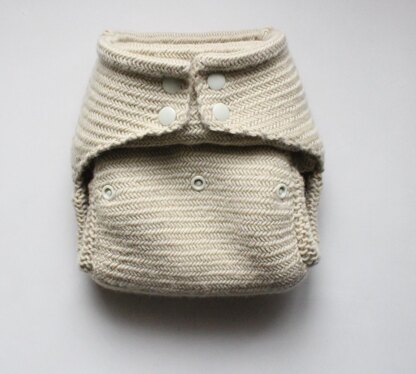 Herringbone Diaper Cover