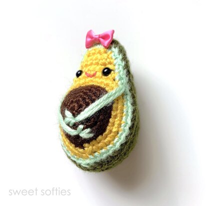 Pregnant Avocado Amigurumi