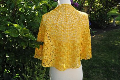 Summer moon shawl