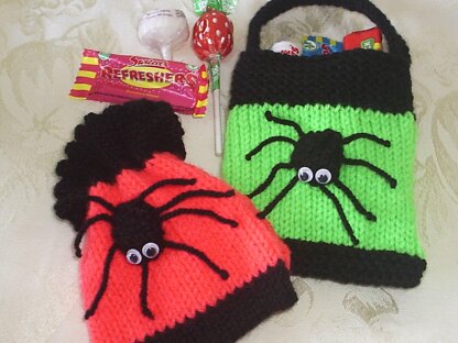 SPIDER TREAT BAGS Halloween gift sweets chocolate cover