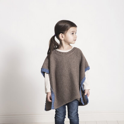 Puddle Jumper Poncho in Spud & Chloe Sweater - 201623 - Downloadable PDF