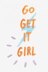 DMC Go Get It Girl - PAT1181S - Downloadable PDF