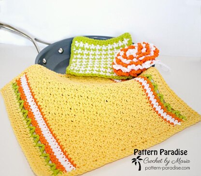 Citrus Splash Kitchen Dishtowel Set