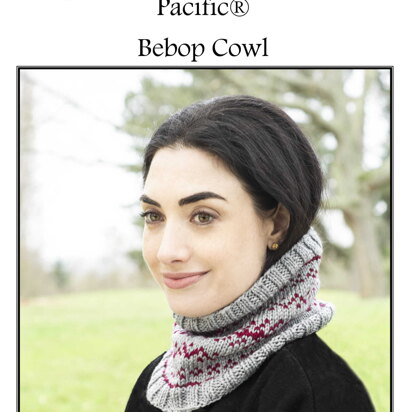 Bebop Cowl in Cascade Yarns Pacific - W709 - Downloadable PDF