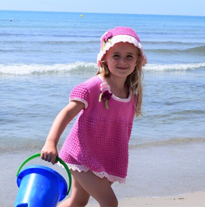 Sun Hat and Summer Top